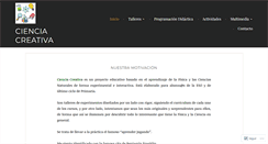 Desktop Screenshot of cienciacreativa.com